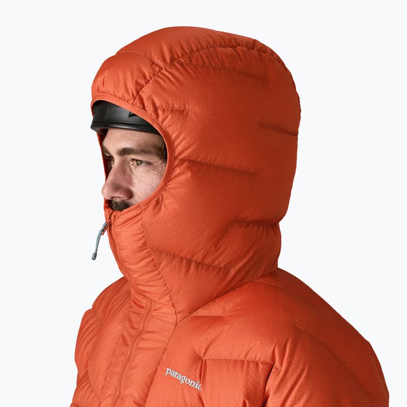 Пуховик чоловічий Patagonia Durable Down Parka coal orange 5