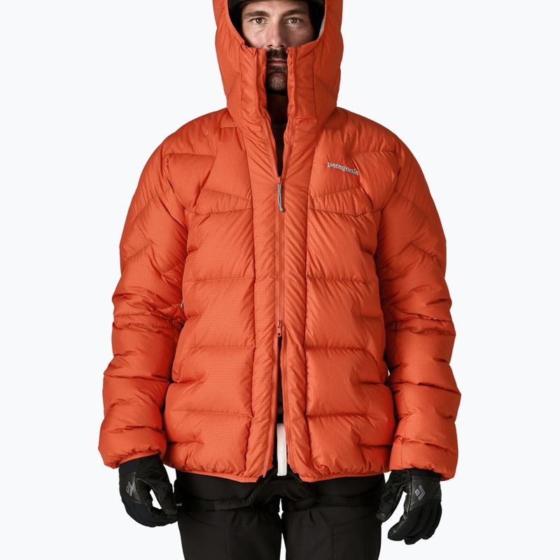 Пуховик чоловічий Patagonia Durable Down Parka coal orange 6
