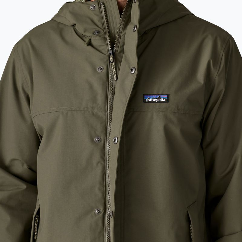 Куртка дощовик чоловіча Patagonia Outdoor Everyday Rain basin green 7