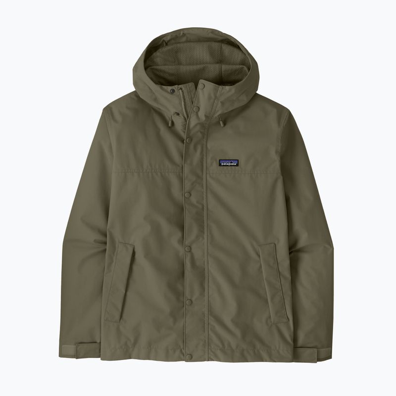 Куртка дощовик чоловіча Patagonia Outdoor Everyday Rain basin green 10