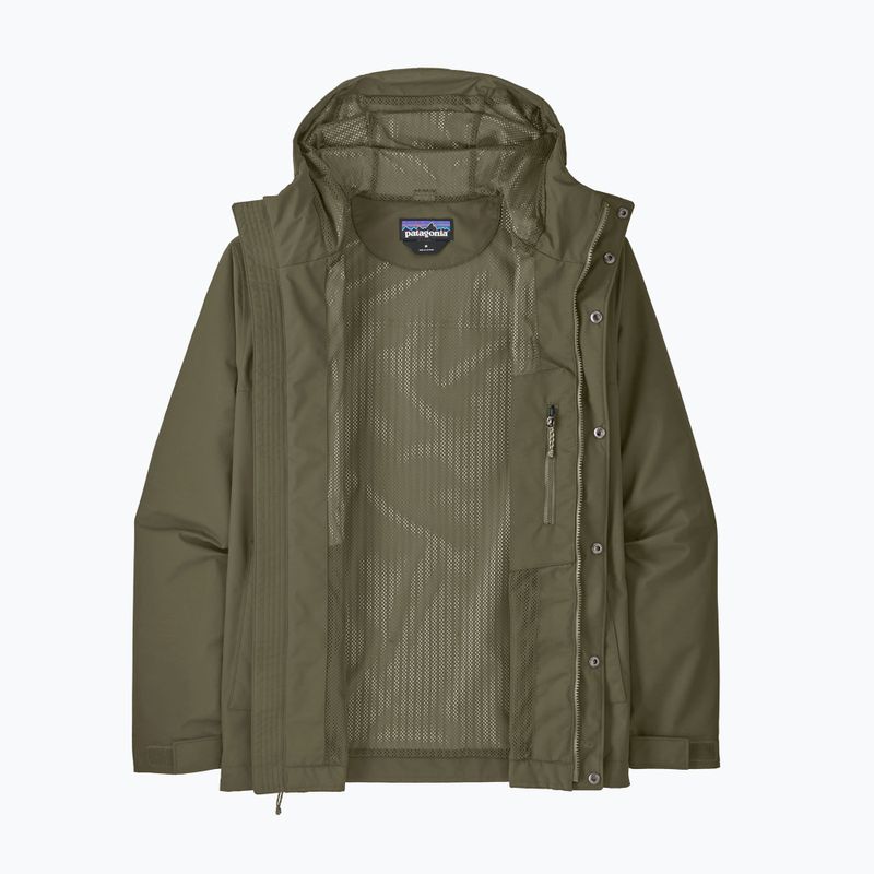 Куртка дощовик чоловіча Patagonia Outdoor Everyday Rain basin green 11