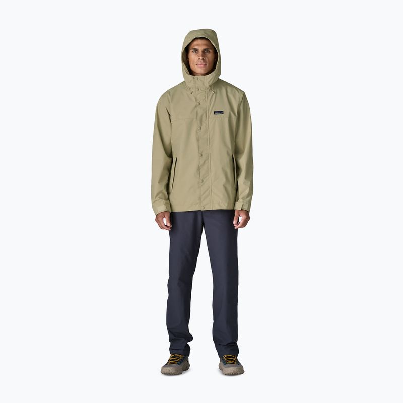 Куртка дощовик чоловіча Patagonia Outdoor Everyday Rain weathered stone 5