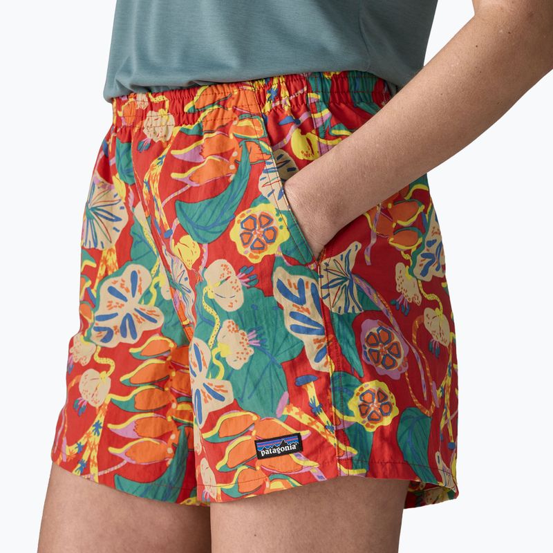 Шорти жіночі Patagonia Baggies 5" tropiclimb/hot ember 4