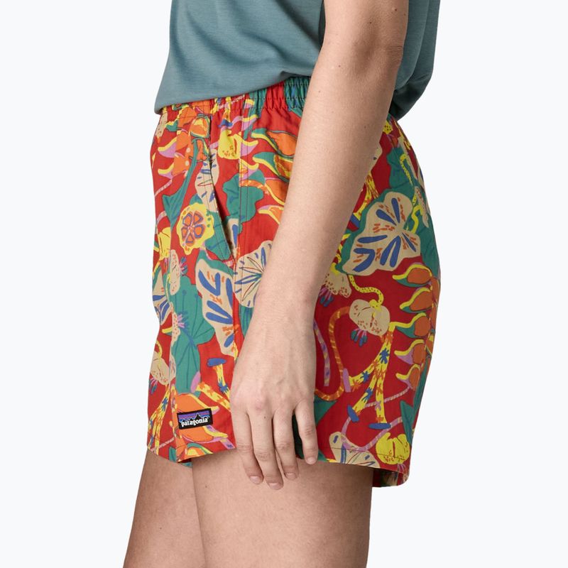 Шорти жіночі Patagonia Baggies 5" tropiclimb/hot ember 5