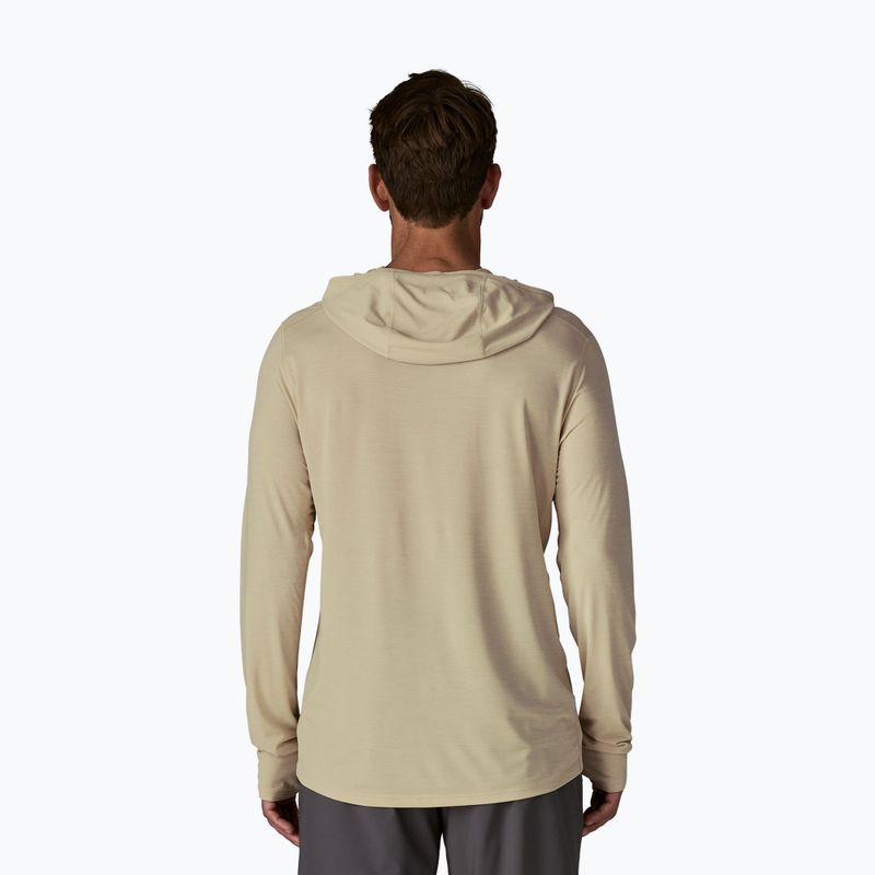 Кофта чоловіча Patagonia Capilene Ultra Hoody pumice/dyno white x-dye 3
