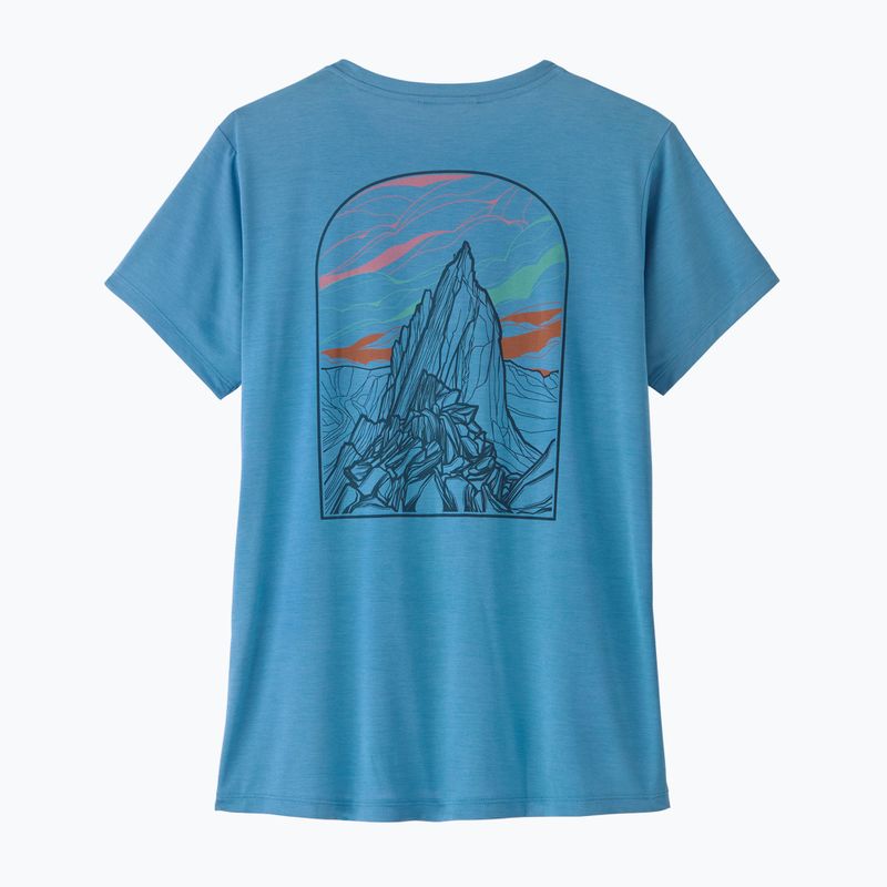 Футболка жіноча Patagonia Capilene Cool Daily - Cloud Crag shore blue/light shore blue x-dye 2