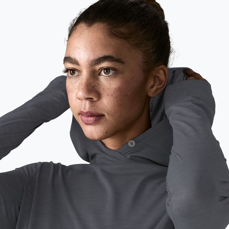 Кофта жіноча Patagonia Capilene Cool Ultra Hoody smolder blue/light smolder blue x-dye 6