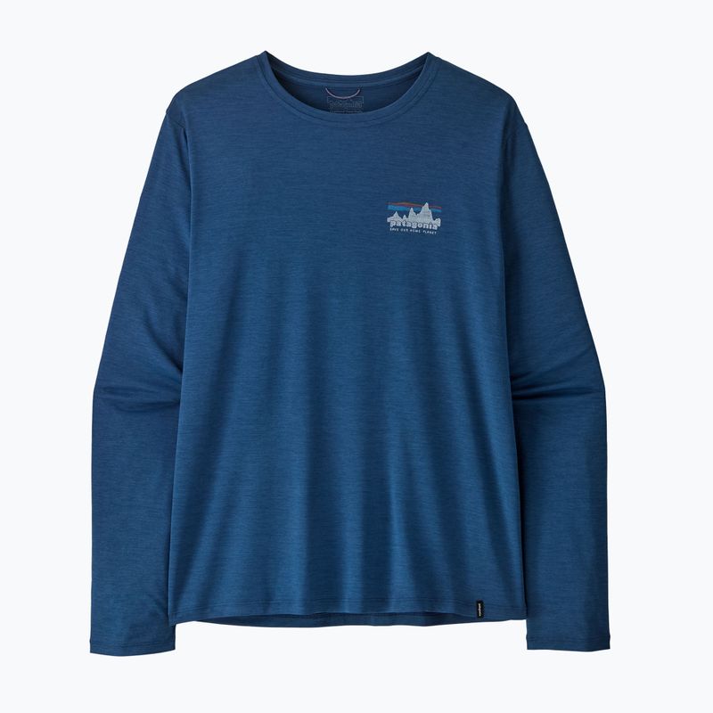 Лонгслів чоловічий Patagonia Capilene Cool Daily - '73 Skyline clement blue/light clement blue x-dye 5