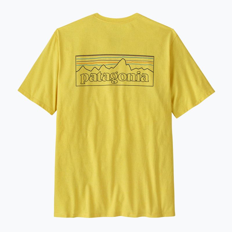 Футболка чоловіча Patagonia P-6 Logo Responsibili-Tee p-6 outline/lemon zest 2