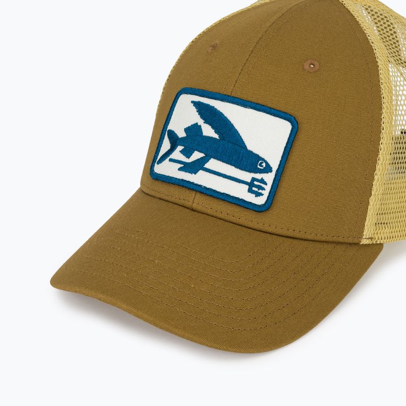 Кепка жіноча Patagonia Flying Fish LoPro Trucker flying fish fork/bobcat brown 3