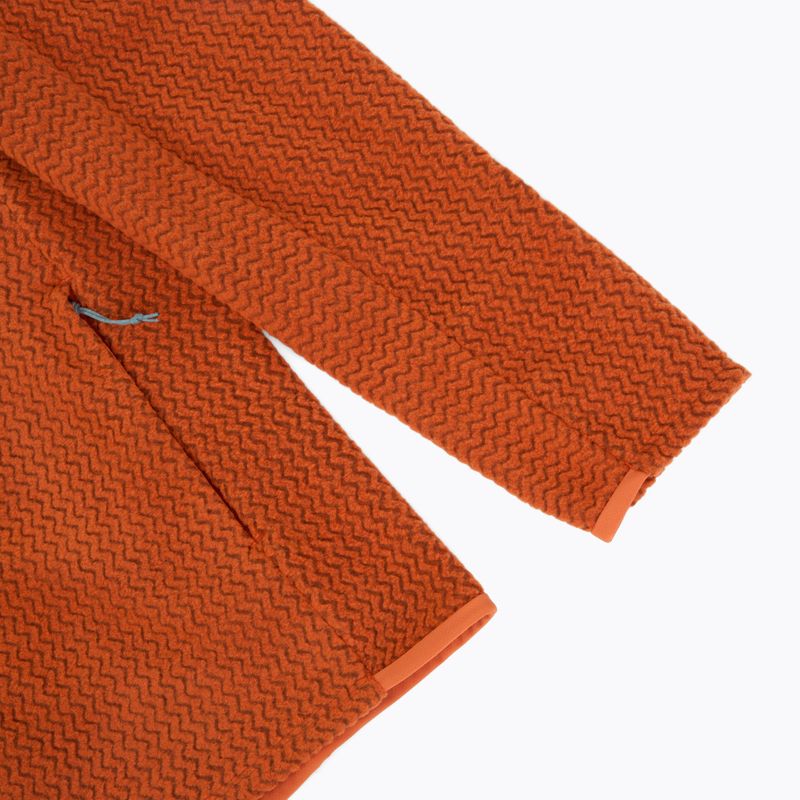 Кофта трекінгова чоловіча Patagonia R1 Air Full Zip Hoody coal orange 4