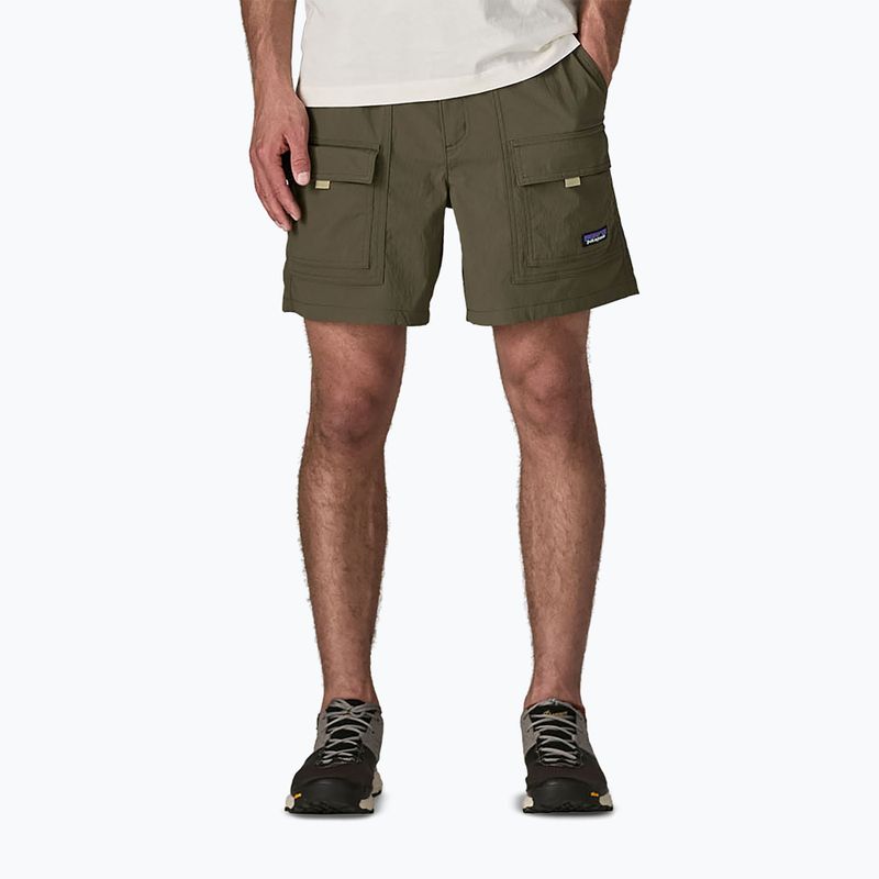 Шорти чоловічі Patagonia Outdoor Everyday 6" basin green