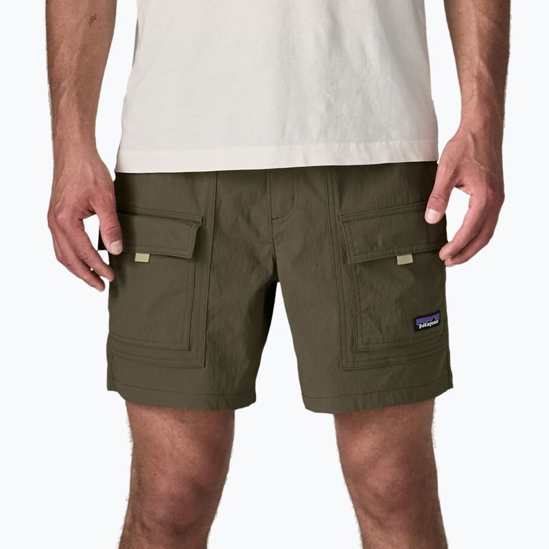 Шорти чоловічі Patagonia Outdoor Everyday 6" basin green 3