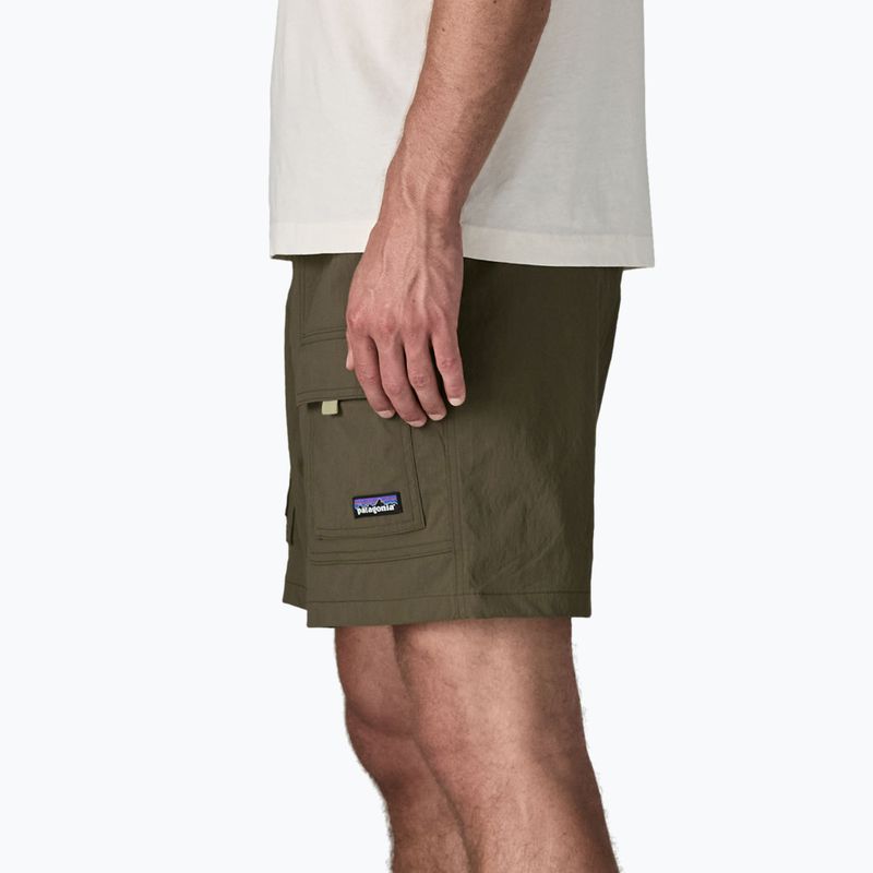 Шорти чоловічі Patagonia Outdoor Everyday 6" basin green 5