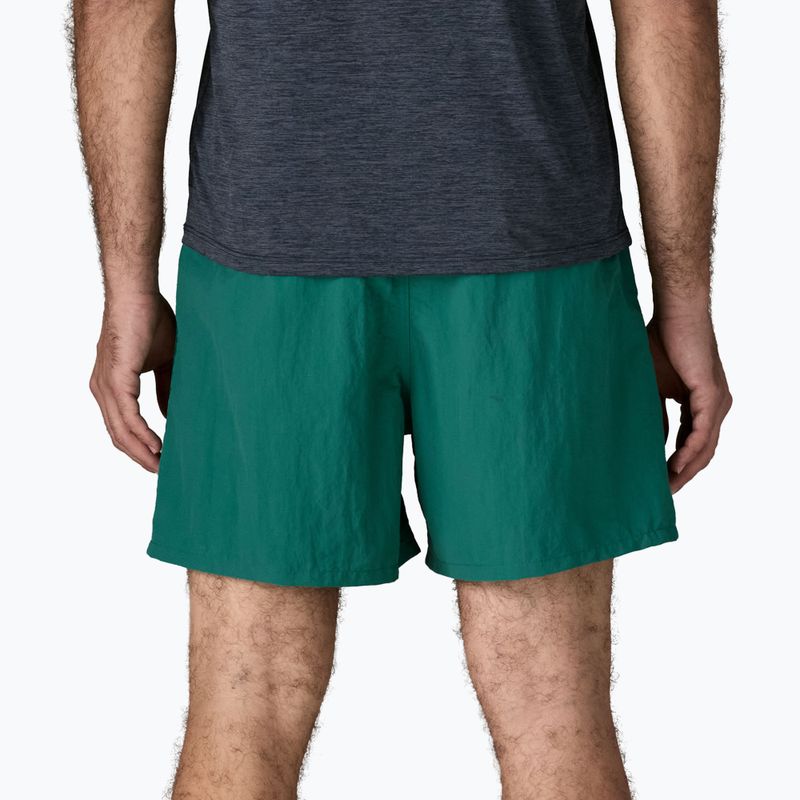 Шорти чоловічі Patagonia Baggies 5" 95 oval logo/gem green 3