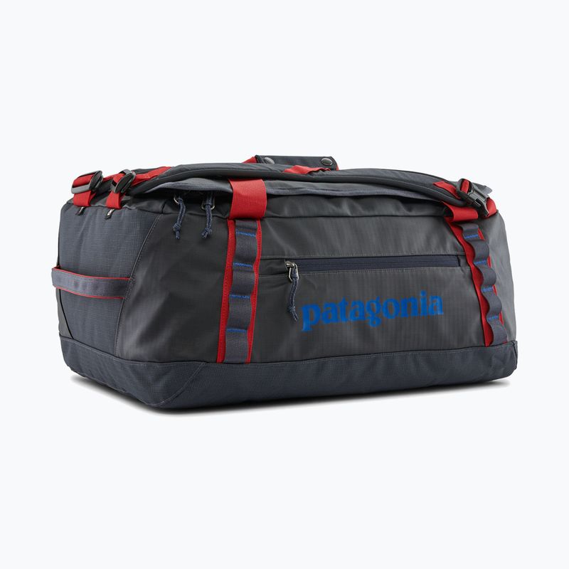 Сумка дорожня Patagonia Black Hole Duffel 40 л smulder blue/amanita red