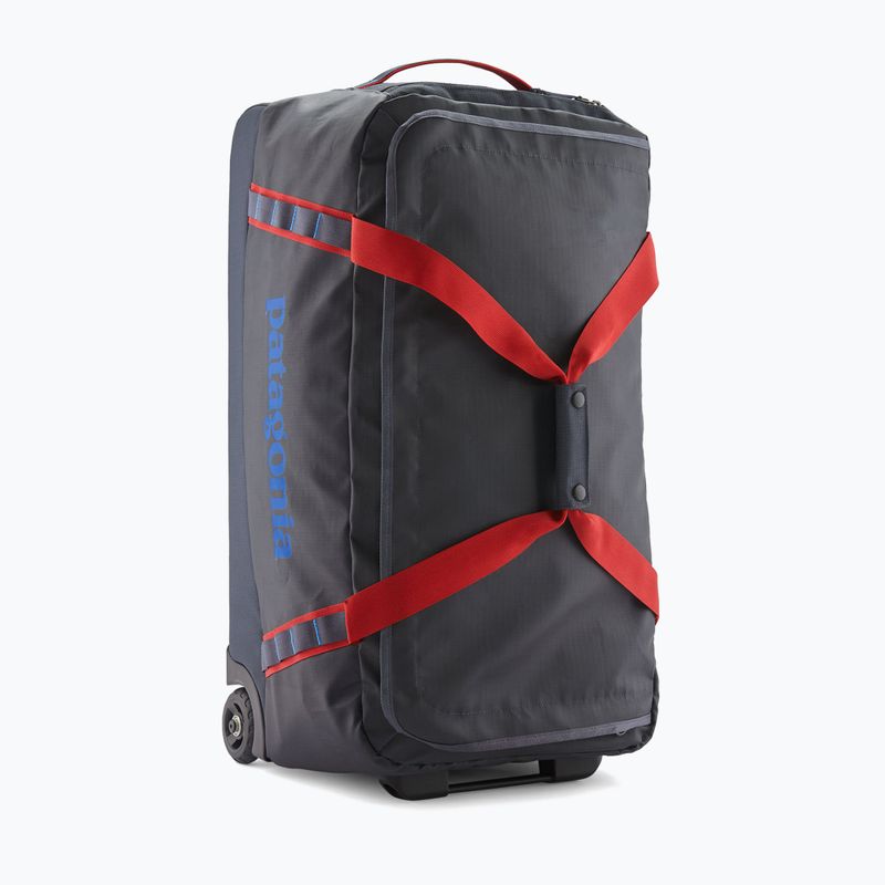 Сумка дорожня Patagonia Black Hole Wheeled Duffel 70 л smolder blue/amanita red