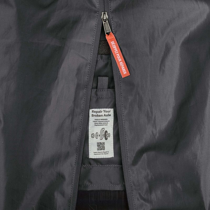 Сумка дорожня Patagonia Black Hole Wheeled Duffel 70 л smolder blue/amanita red 4
