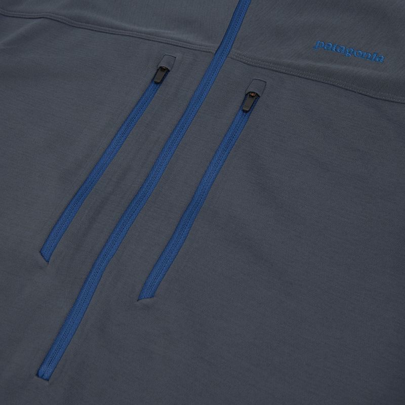 Кофта чоловіча Patagonia R1 Ultralight Hoody smolder blue 11