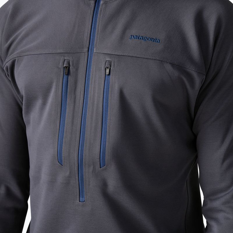 Кофта чоловіча Patagonia R1 Ultralight Hoody smolder blue 7