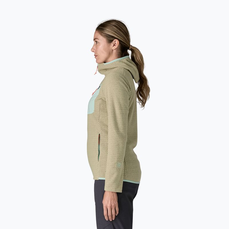 Кофта флісова жіноча Patagonia R1 Air Full-Zip Hoody weathered stone 4