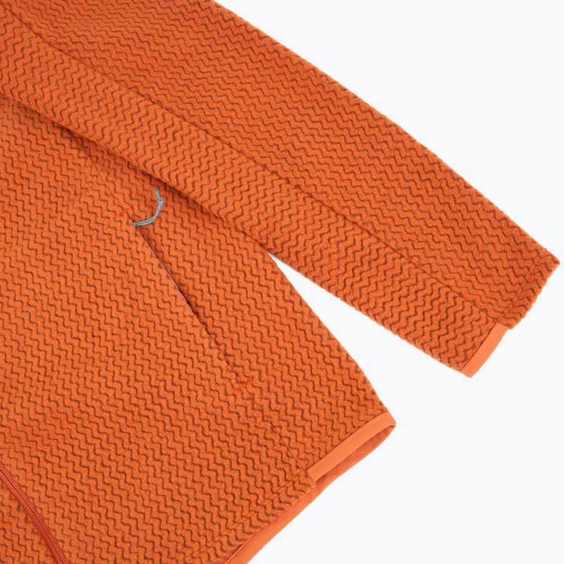 Кофта трекінгова чоловіча Patagonia R1 Air coal orange 4