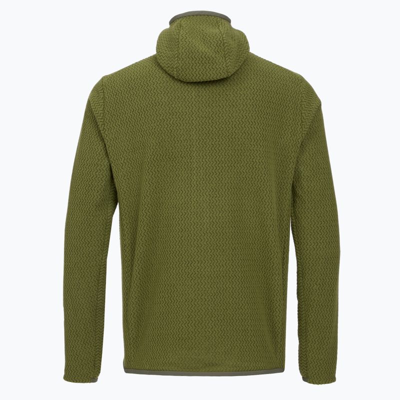 Кофта трекінгова чоловіча Patagonia R1 Air Full Zip Hoody caper green 2