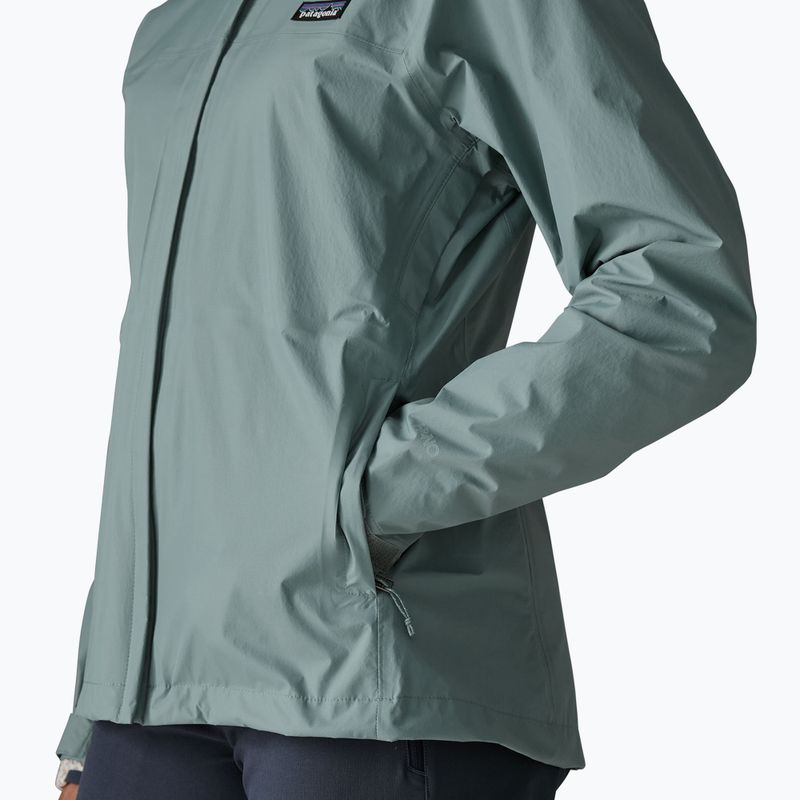 Куртка дощовик жіноча Patagonia Torrentshell 3L Rain blue sage 6