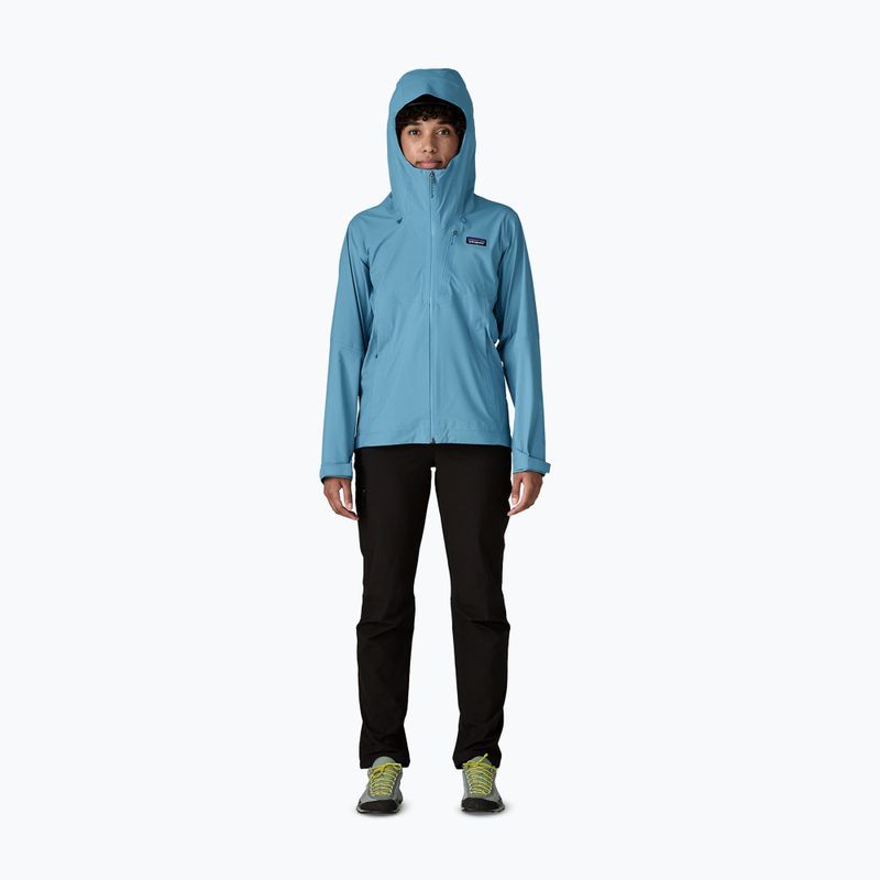Куртка дощовик жіноча Patagonia Granite Crest Rain shore blue 2