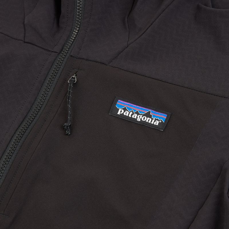 Куртка софтшел жіноча Patagonia R1 CrossStrata Hoody black 3