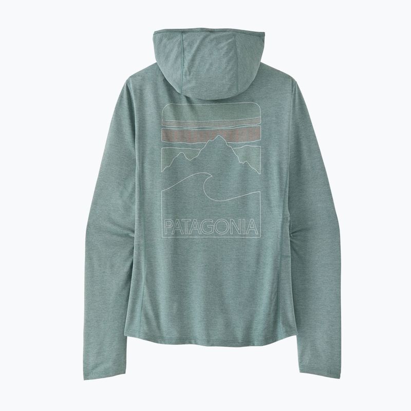 Кофта жіноча Patagonia Capilene Cool Sun Hoody nouveau green/blue sage x-dye 7