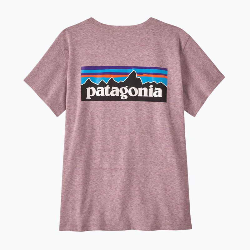 Футболка жіноча Patagonia P-6 Logo Responsibili-Tee qulet violet 5