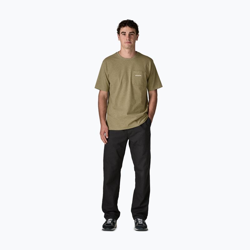 Футболка чоловіча Patagonia Boardshort Logo Pocket Responsibili gumtree green 2