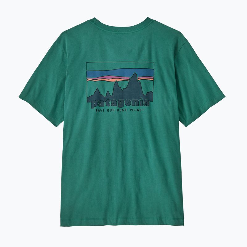 Футболка чоловіча Patagonia '73 Skyline gem green 2