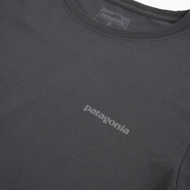 Футболка чоловіча Patagonia P-6 Logo ink black 4