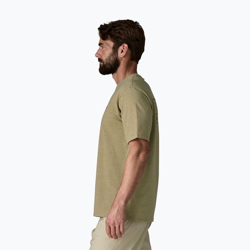 Футболка чоловіча Patagonia P-6 Logo Responsibili-Tee p-6 outline/gumtree green 4