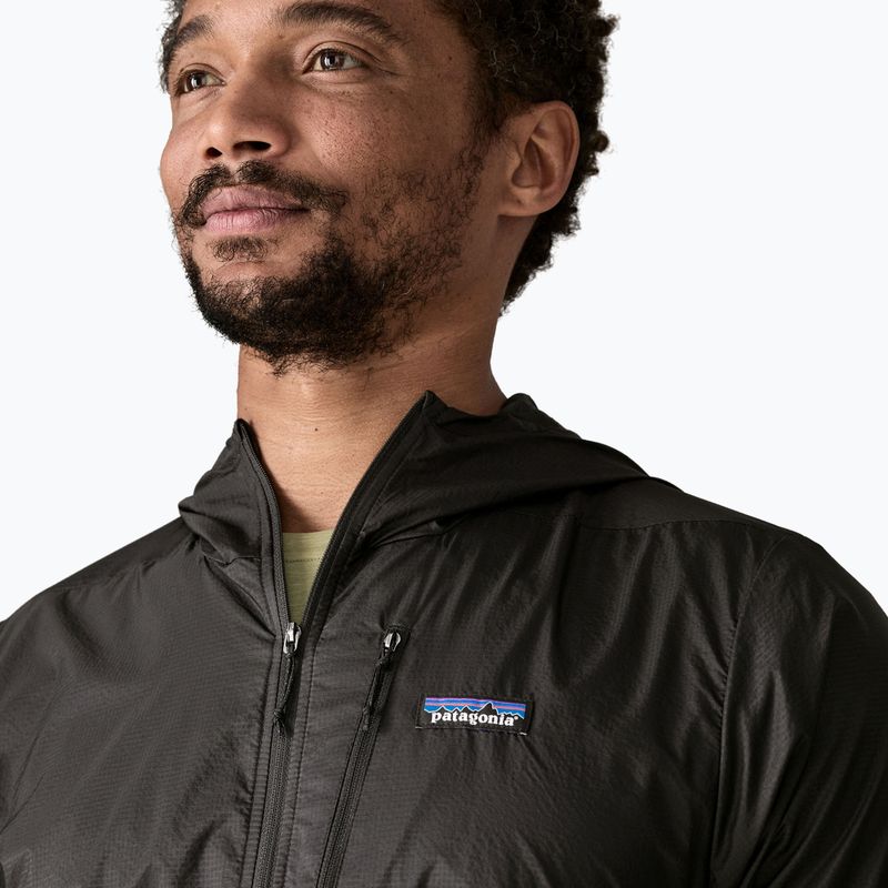 Куртка вітровка чоловіча Patagonia Houdini black w/black 5