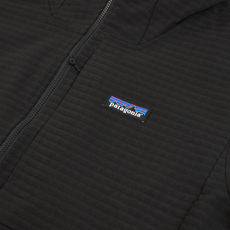 Куртка софтшел чоловіча Patagonia R1 TechFace Hoody black 4
