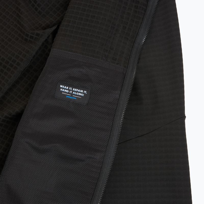 Куртка софтшел чоловіча Patagonia R1 TechFace Hoody black 6