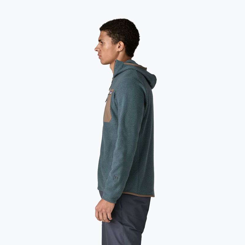 Кофта трекінгова чоловіча Patagonia R1 Air Full-Zip Hoody summit blue 3