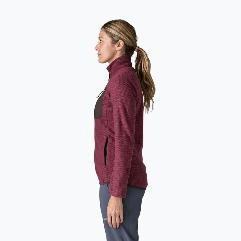 Кофта флісова жіноча Patagonia R1 Air berry fig 3