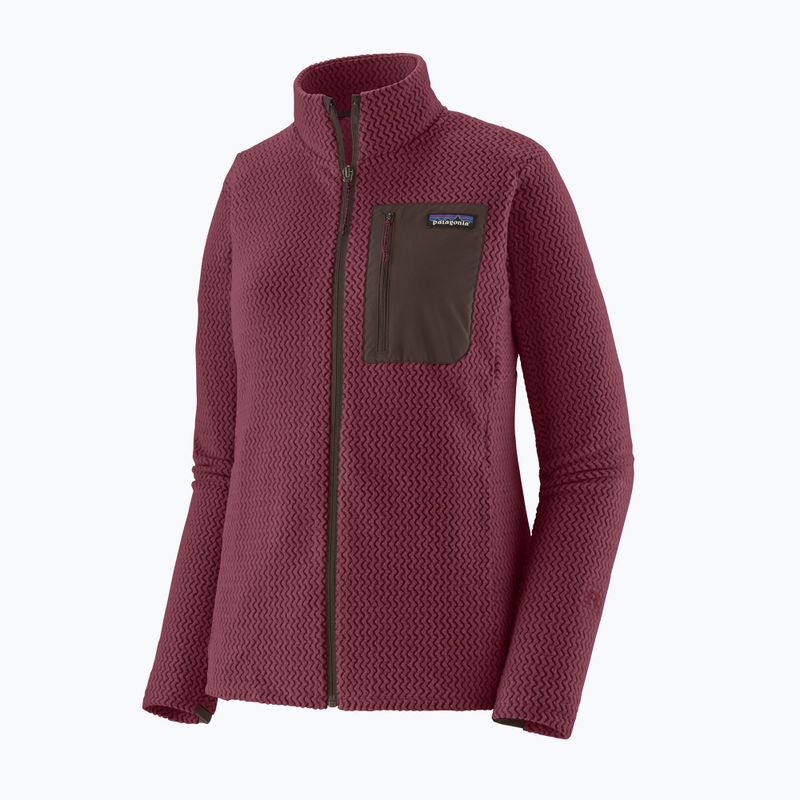Кофта флісова жіноча Patagonia R1 Air berry fig 4