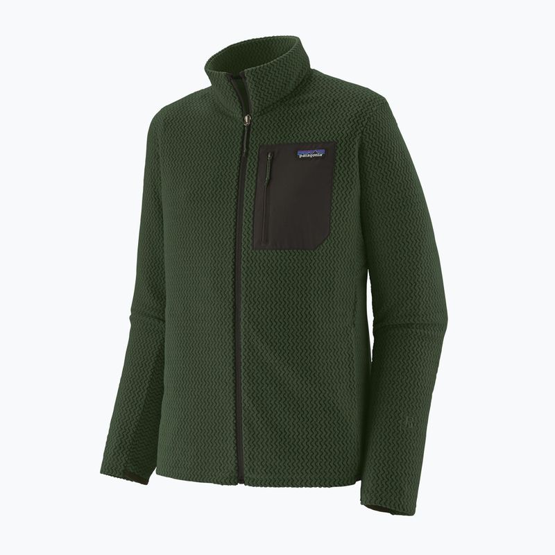 Кофта флісова чоловіча Patagonia R1 Air treeline green 4