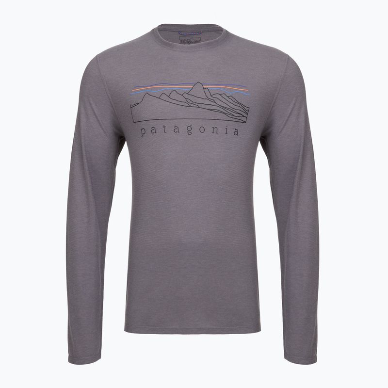 Лонгслів чоловічий Patagonia Cap Cool Trail Stratapeaks may grey