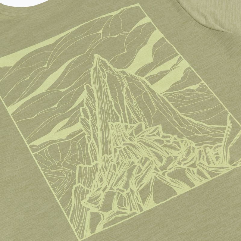 Футболка чоловіча Patagonia Cap Cool Daily Shirt - Cloud Crag gumtree green - light gumtree green x-dye 4