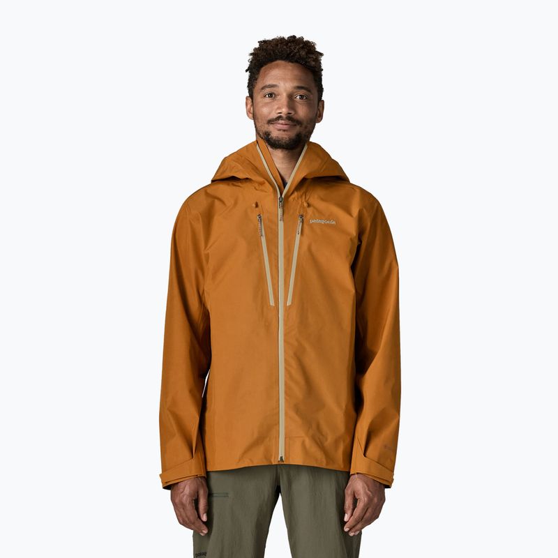 Куртка дощовик чоловіча Patagonia Triolet cinnamon brown 2