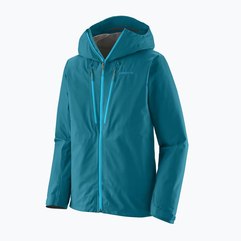 Куртка дощовик чоловіча Patagonia Triolet glacial blue 4