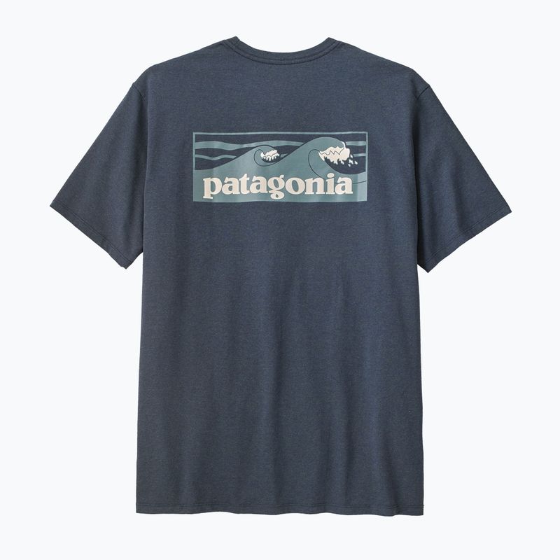 Футболка чоловіча Patagonia Boardshort Logo Pocket Responsibili summit blue 2