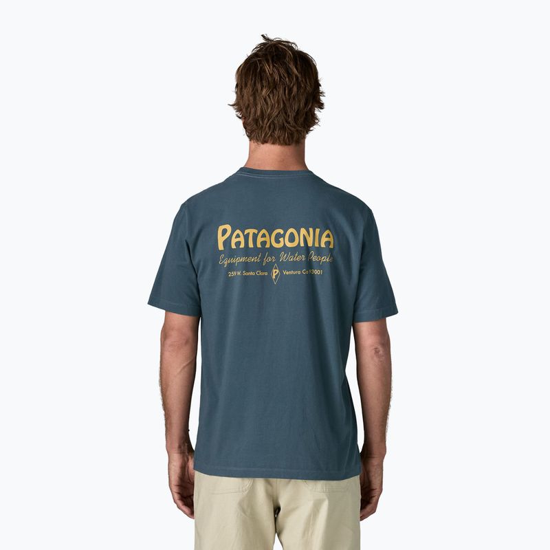 Футболка чоловіча Patagonia Water People Banner summit blue 2