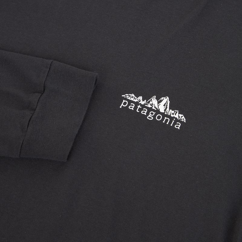 Лонгслів чоловічий Patagonia Fitz Roy Foothills LS ink black 3
